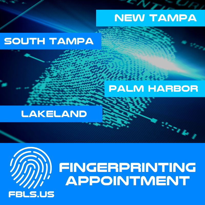 Fingerprinting Appointment - Pay In Store