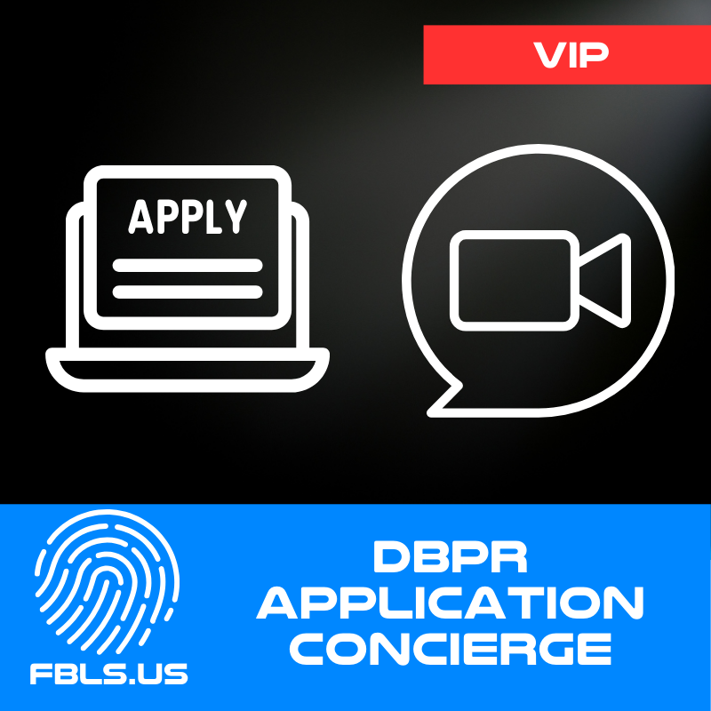 DBPR Application Concierge