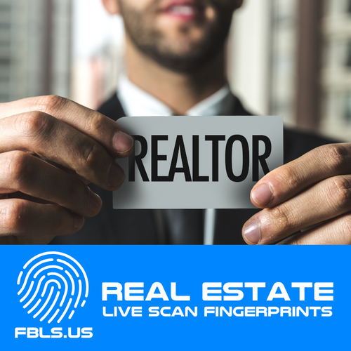 Real Estate License Fingerprinting FL920010Z