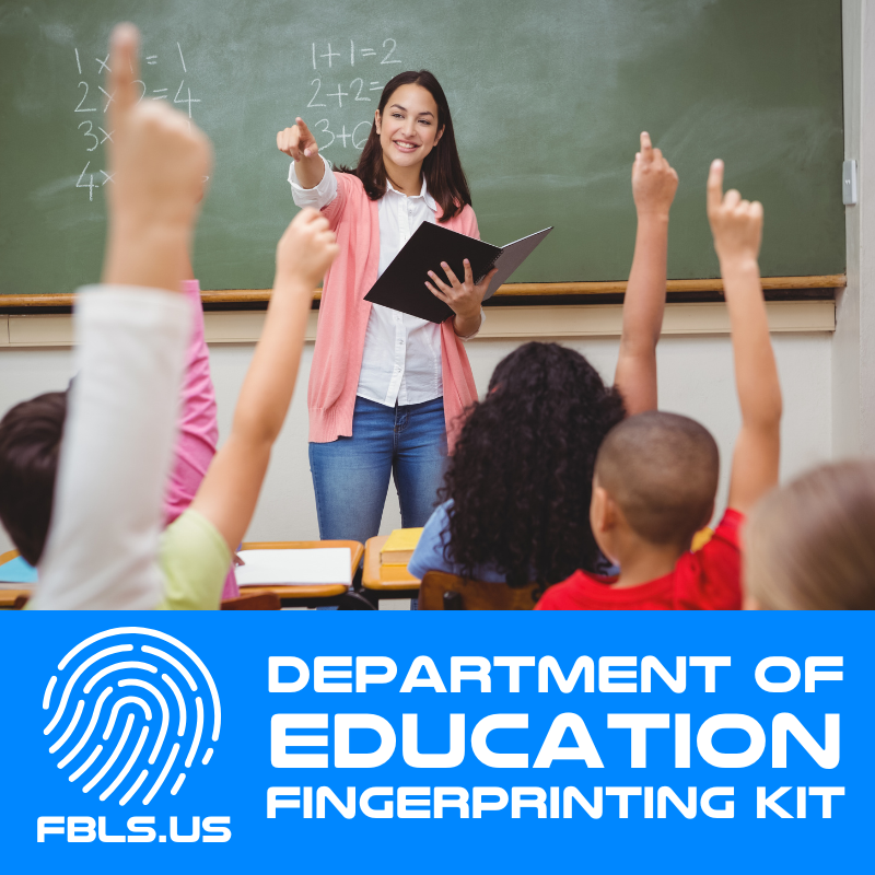 Department of Education Fingerprinting Kit