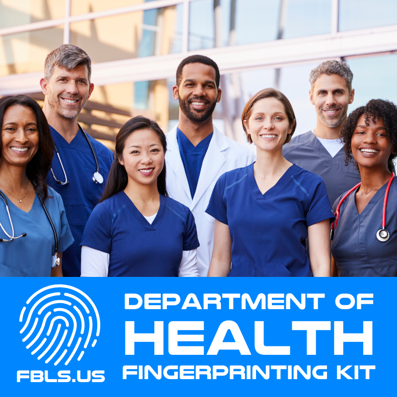 Department of Health Fingerprinting Kit