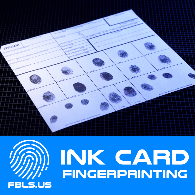 Ink Fingerprinting Appointment