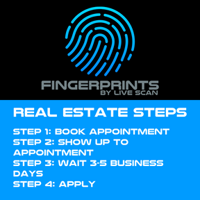 Real Estate License Fingerprinting - FL920010Z