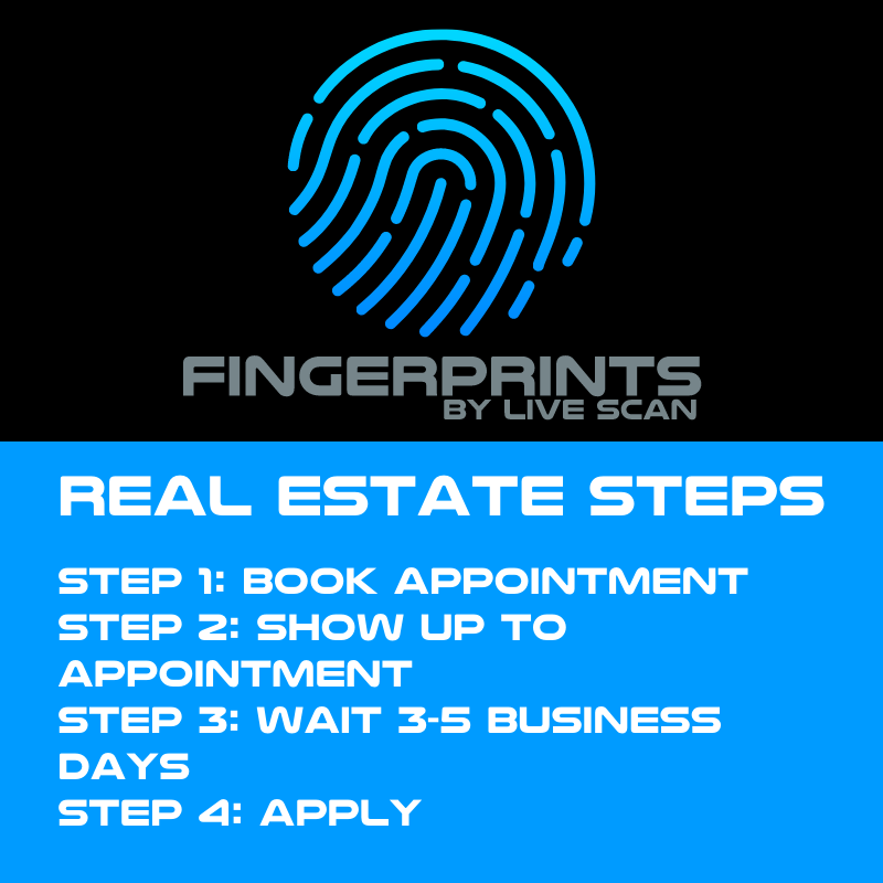 Real Estate License Fingerprinting - FL920010Z